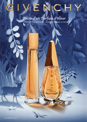 Givenchy - Very Irrésistible Poetry of a Winter Perfume 2011 - Pub