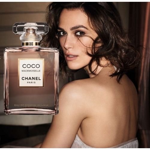Coco Mademoiselle Intense ad with Keira Knightley